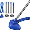 Magoog Pool Vacuum Cleaner for Smaller Pools, Non-Electric Power by Filter Pump, 13FT Extendable Pipe, 8FT Telescopic Pole, Vacuum Cleaner for Compact Above-Ground Pool