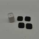 4 Pack Furniture Risers 1 Inch, Adjustable Bed Risers Heavy Duty for Table Desk Couch Chair Sofa Cabinet Bed Legs Dorm, Square Stackable Bed Raisers Blocks Lift Height 1", 2" or 3", White
