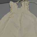 JNKLWPJS Toddler Linen Dress Baby Girls Ruffle Halter Sleeveless Casual Party Dresses Beige 100CM