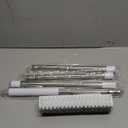 Floor Scrub Brush with Long Handle, Heavy Duty Hard Bristle Tile Scrubber for Cleaning Shower, Wood Floors, Concrete, and Garage  Stiff Bristle Floor Brush