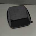 FINPAC Bible Cover, Carrying Book Case Church Bag Bible Protective with Handle and Zippered Pocket, Gift for Mother Lady Women Men, Gray