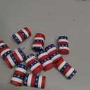 AmazingSpark 12 Rolls 4th of July Patriotic Crepe Paper Streamers, 394 ft Red White Blue Crepe Paper Rolls for Independence Day 250th Anniversary Memorial Day Party USA Theme Decor Backdrop DIY Craft
