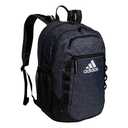 adidas Excel Backpack for Men & Women – Durable Large Athletic Laptop Bag, Jersey Black/Black/White FW21, One Size