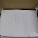 sancua 6 Pack White Tablecloth 60 x 102 Inch, Rectangle Table Cloth for 6 Feet Tables - Stain and Wrinkle Resistant Washable Polyester Table Cover for Dining Tables, Buffet Parties and Camping