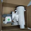 WH11X29539 Washer Drain Pump Filter Compatible for G-E Front Load Washing Machine Pump PD00094541 WH11X39237 AP8054992 PS16217203 EAP16217203 B25-3A04 PD00065822 Replacement by MIFLUS