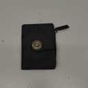 Tipmile Small Wallet for Women Bifold RFID Blocking Card Holder Leather Wallets with Zipper Coin Pocket (Black)