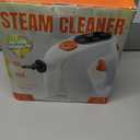 POPCHOSE Steam Cleaner with Detergent Dispenser, 15s Heat-Up Handheld Steam Cleaner for Home, 500ml Removable Water Tank, Lightweight Portable Steamer for Cleaning Grout, Windows, Kitchen, Easy Refill