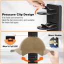2 Pack Hat Organizer for Baseball Caps, Hat Rack for Wall, Strong Adhesive & Screw-in Cap Holder Hats Hangers for Closet Door & Bedroom