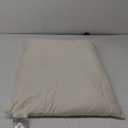 USlixury Buckwheat Pillow 20"X26" - Adjustable Height and Firmness, Organic Buckwheat Pillow, Machine Washable Pillowcase, Firm Neck Support for Back/Side/Stomach Sleepers, White