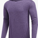 PINSPARK Lightweight Pullover Hoodies for Men Long Sleeve Hoodie for Golf Gym Workout Athletic Sweatshirt, Size Large