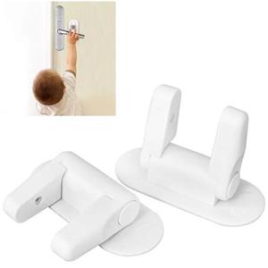 Brandly Goods Childproof Door Lever Lock - Keep Your Baby Safe and Secure
