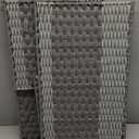 OIAHOMY Storage Basket with Lid, 42.3 Gallon (160L) Blanket Basket with Removable Liner Bag, Synthetic Wicker Hamper with Handle, Foldable, Hamper for Living Room, Grey