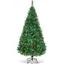 5-ft Green Full Artificial Christmas Tree with Metal Stand