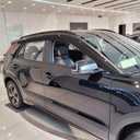 Smoke Black Side Window Wind Deflectors Visor Rain Wind Guards 6p E267