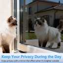 One-Way Window Privacy Film with Tools,Silver 31.49"x196.9"