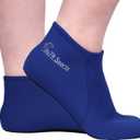 FitsT4 Sports Neoprene Water Socks 3mm Snorkel Fin Anti-Slip Sock Swim Men Women Dive Wetsuit Booties (Medium, Blue)