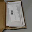 White Floating Shelf Bracket 10 Inch, 4 Pack Heavy Duty Shelf Brackets, Wall Shelf Bracket for DIY Decorative with Mounting Hardware (L 10" x H 6" x W1.5")