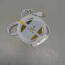 COB LED Strip Lights 6.6FT,3000K 5V USB Powered Dimmable Warm White Flexible Light Strip TV LED Backlights8mm Width LED Rope Lights with App Control for Living Room,KitchenShelf, Cabinet