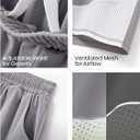 PATPAT Boys Shorts with Pockets, Quick-Dry Breathable Shorts for Running Soccer Basketball, Sports Team Uniform for Kids Teen (M)