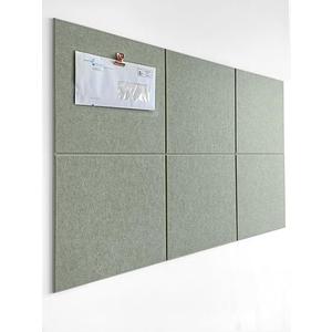 Cork Boards Cork Tiles for Walls | Aesthetic Felt Bulletin Board Pin Board for Office, Home & Classroom | Felt Wall Tiles (6-Pack)