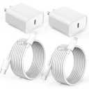 iPhone Charger Fast Charging,iPhone Fast Charger 2Pack Type C Fast Charger Block Plug Adapter 6FT USB-C to Lightning Cable Cord for iPhone14/13/13 Pro/12 Pro/12 Pro Max/11/Xs Max/XR/X/SE,iPad,AirPods
