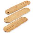 3 Pcs Zero Clearance Inserts Fit with Delta 36-725, 36-725T2, 36-5152, 36-5000, 36-5000T2 Table Saws with Riving Knife Slot