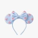 KARETT Sequins Mouse Ears Headband With Glitter Bow Cosplay Costumes Princess Party Decorations For Girls Women