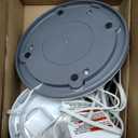 BLACK+DECKER dustbuster AdvancedClean Handheld Vacuum Cordless, Compact Home and Car Vacuum with Crevice Tool, Rotating Nozzle and Charging Station, Large Dust Bowl (CHV1410L)