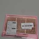 Brown Lash Clusters Kit Natural 300Pcs Wispy Lashes Cluster Eyelash Cluster Extensions Kit C Curve Individual Lashes Extensions Kit For DIY Waterproof & Long - Lasting (Light Brown10-16mm)