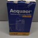 Acquaer 1/3 HP Automatic Submersible Water Pump, 115V Sump Pump with 3/4 Garden Hose Check Valve Adapter,2160 GPH High Flow Water Removal for Swimming Pool Cover Hot Tubs Flooded House Basement