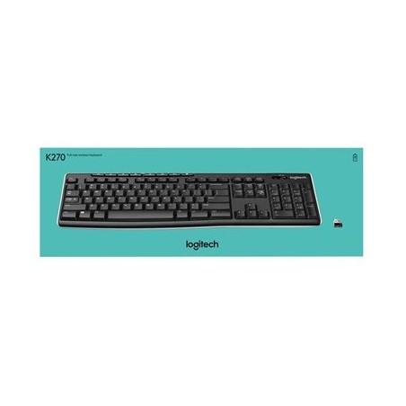 Logitech - K270 Full Size Wireless Keyboard