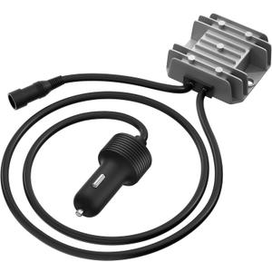 DAIERTEK Starlink Mini Car Adapter with Step-Up Converter, Starlink Mini 12v Adapter, 10-28V to 30V 3.5A, 18AWG Cigarette Lighter Cable, High Efficiency Stable Portable Car Charger for Truck & RV