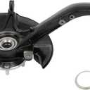 SCITOO Front Steering Knuckle Driver Side LK051,698-447 fit for Acura TSX 2009-2014, for Honda Accord 2008-2012