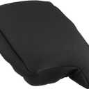 ACROPIX Car Center Console Armrest Cover for Ford for Ranger 2019-2023 Neoprene Interior Arm Rest Cover Elbow Cushion Pad Black Car Parts
