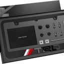 Black License Plate Frame