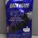 Posture Corrector for Women & Men, Back Brace Advanced Full Back Support for Upper & Lower Back Pain Relief, Spine, Neck, and Hump, X-Style Medical-Grade Lumbar Support System with Adjustable Shoulder Straightener and Breathable Design for Long Sitting and Exercise Medium (Waist 35"-39"), Black)