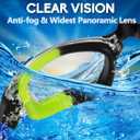 EverSport Kids Swim Goggles, Pack of 2 Swimming Goggles for Children Teens, Anti-Fog Anti-UV Youth Swim Glasses for Age4-16 (M)