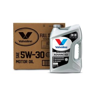 Valvoline Advanced Full Synthetic SAE 5W-30 Motor Oil 5 QT, Case of 3