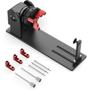 CNC Router MachineCR1 Rotary Roller, Y-axis Rotary, High Torque NEMA 23 Stepper Motor, Linear Rails & Ball Screws 3-Axis Engraving Milling Machine for Wood Cutting (CR1)