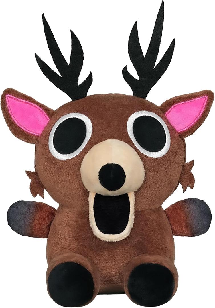99 Nights Plush, 9.8 Inch Brown 99 Nights Deer Stuffed Animal, a Fun Bedroom Decoration (Deer-B)