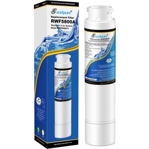 EXCELPURE RWF5800A Refrigerator Water Filter Replacement for Frigidaire EPTWFU01 EWF02 Pure Source Ultra II, PureSource Ultra 2, SCWFTCTO, GP006, EPTWFUO1, MR022, JO22, BO022, TH-01, DE022, 1007 1PACK
