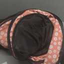 Dog Playpen, Portable Pet Cat PlayPen, 600D Oxford Dog Kennel Tent Crate, Breathable&Waterproof, Outdoor Indoor Travel Camping for Medium/Large Breed with Carrying Case+Bowl, L, Light Pink Flowers (Large(35"x28"x24"))