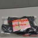 rabbitgoo Dog Harness No Pull with 2 Leash Clips, Adjustable Soft Padded, Reflective Oxford No Choke Pet Vest with Easy Control Handle for Large Dogs, Black, L