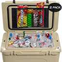 2 Pack Cooler Storage Nets for Dry Storage and Organization Cooler Organizer Camping Cooler Accessories Durable and Resilient