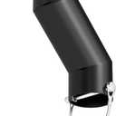 Black Metal Rain Chain Gutter Adapter for Gutter Downspout Connect Rain Chain Installation