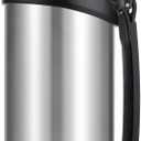 Large Thermosflask- 85oz Stainless Steel Insulated Bottle for Travel with BPA Free Cup - 2.5L Oversized Vacuum Insulated Thermoses with Handle and Strap for Hot & Cold Drinks(Silver)