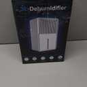 Dehumidifiers(102OZ) Water Tank for Home with 7 Led Colors Timer8-12-24H) Ultra Quiet Portable Small Dehumidifier with Auto Shut Off Ideal for Basement, Bathroom, Bedroom, Garag, RV