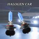 2PCS Halogen Headlight Bulb, Car Super Bright LED Bulb, 9005/HB3 LED Headlight Bulbs, 12V 100W Low Beam and Fog Replacement Bulb, Plug-and-play, Car Hod Halogen Lamp for Most Cars