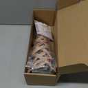 Valentines Tree Table Decor, 3 Pcs Rustic Rattan Cone Trees with Hearts Tabs Lights (Battery Not Included), Handmade Vintage Natural Lighted Galentines Day Decorations for Home Indoor Gift