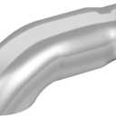 Exhaust tip -2.5'' Inlet Bolt on Turn Down Design - Stainless Steel Car Muffler Tips 2.5" ID x 3"OD x 9"L